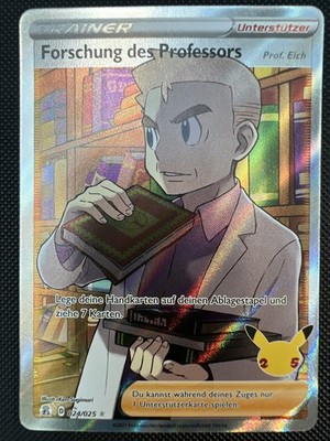 Professor's Research (Full Art) 024/025 Celebrations Holo