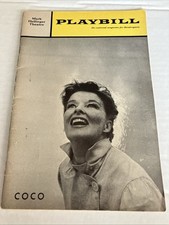 Katharine HEPBURN COCO Mark Hellinger Theatre Playbill dec 1969 Opening night