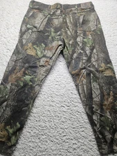 Wrangler Men’s 42 x 30 RealTree Camo Outdoor Hunting Jeans Double Knee Pants 🦌