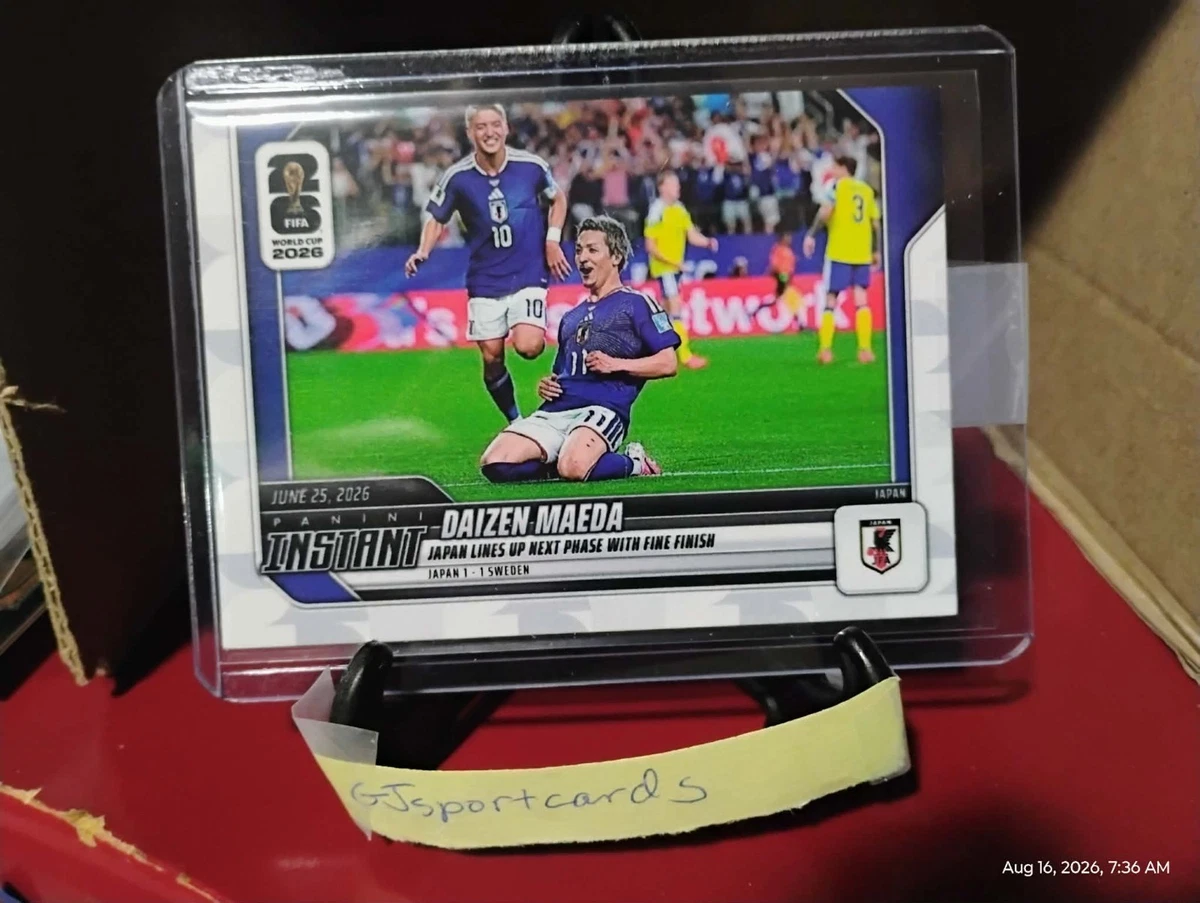FIFA World Cup Soccer Japan Sports Trading Cards & Accessories
