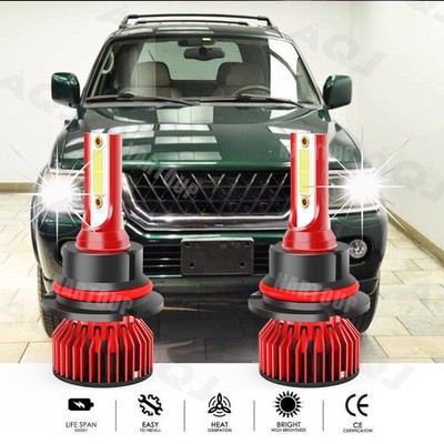 9007 For Mitsubishi Montero Sport 2000-2004 LED Headlight Bulbs Kit Super White
