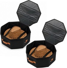 Hat Storage Box Men  Women Hardboard Protection Hat Organizer Travel Cowboy Hat