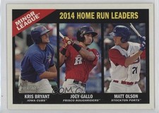 2015 Topps Heritage Minor League Edition Joey Gallo Matt Olson Kris Bryant 0c4