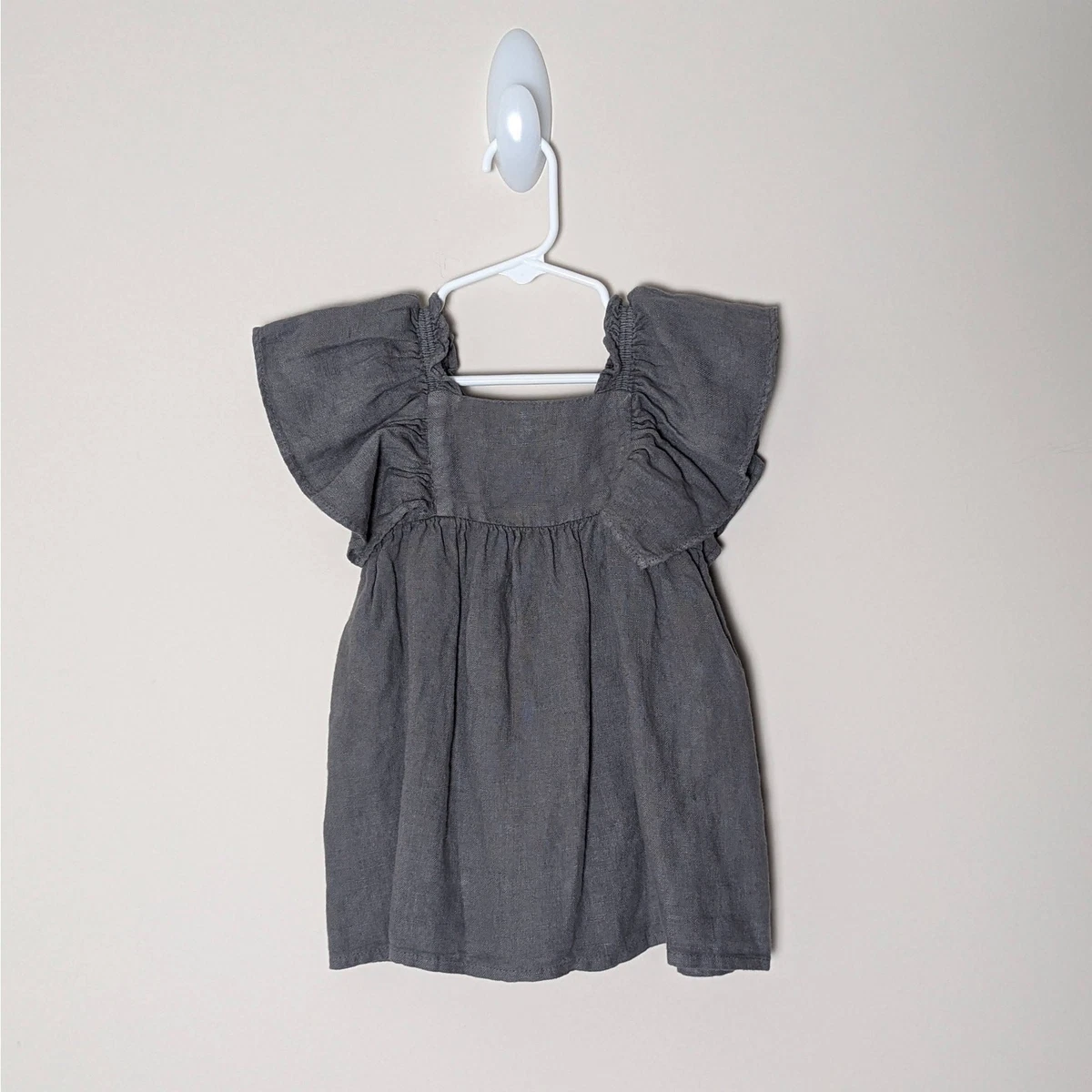 Las mejores ofertas en Lino Gris Ropa Bebés y Niños | eBay