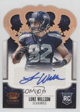 2013 Panini Crown Royale 79/99 Luke Willson #164 Auto 14t3