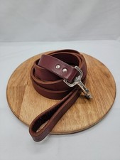 Full Leather Dog Leash 6ft 2in