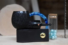 Moretti Pipe Black Rusticated Freehand