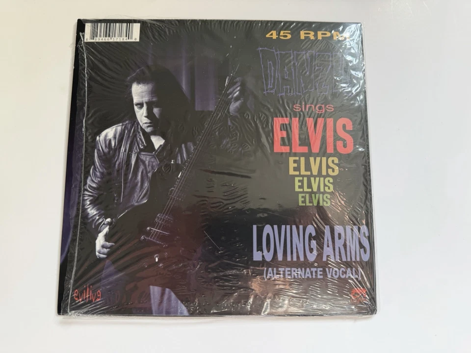 Danzig Sings Elvis SIGNED Always On My Mind 7" EP PINK Vinyl LP New AUTOGRAPHED - Image 4 of 4