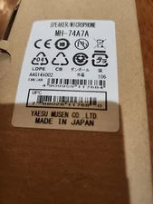 Yaesu MH-74A7A Waterproof Speaker Microphone Durable Communication Accessory