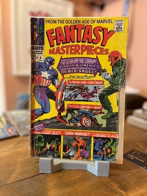 Fantasy Masterpieces 6 - 1966 - Captain America vs Red Skull