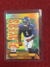 2025 Topps Chrome NFL Malik Nabers Power Players #PP-25  /25