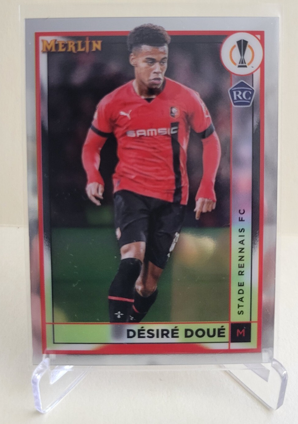 2022-23 TOPPS MERLIN UEFA DESIRE DOUE ROOKIE #133 STADE RENNAIS