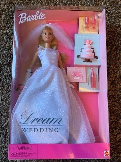 NIB 2000 Mattel 27374 Dream Wedding Barbie | eBay