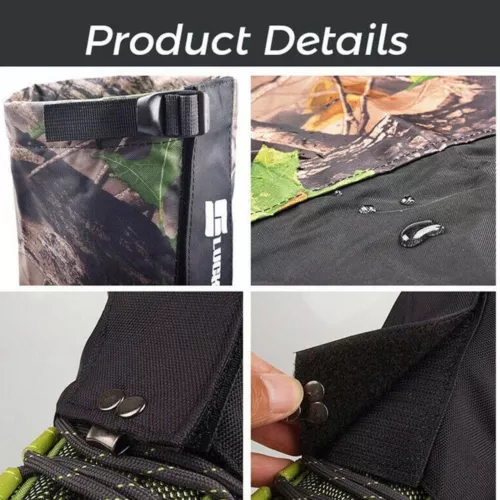 1 Pair Anti Bite Snake Guard Leg Protecte Gaiter Cover Hiking Camping Outdoor AU - Picture 12 of 15