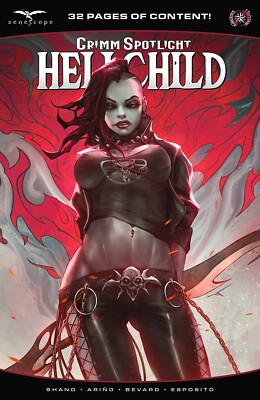 GRIMM SPOTLIGHT HELLCHILD 1 (NM) IVAN TAO C variant Zenescope 2021 Tales Terror