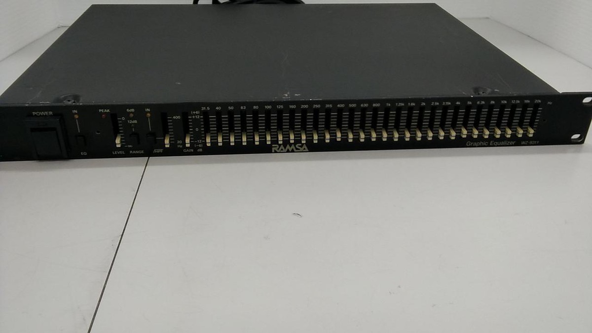 Ramsa Wz-9311 Graphic Equalizer #4 | eBay