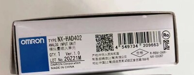 1PCS OMRON NX-HAD402 Analog Input Unit ver.1.0