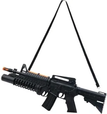 22 -Inch AK988 Kids Toy Rifle w/ Lights Sounds & Moving Muzzle Battery-Operated