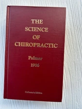 1906 SCIENCE CHIROPRACTIC  BJ DD PALMER GREEN BOOK