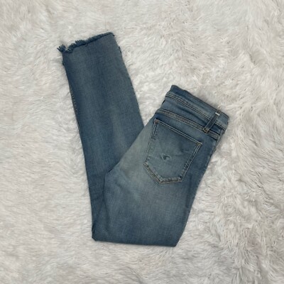 Hudson Nico Cigarette Leg Jeans Women s Size 27 Straight Leg Blue Denim Stretch