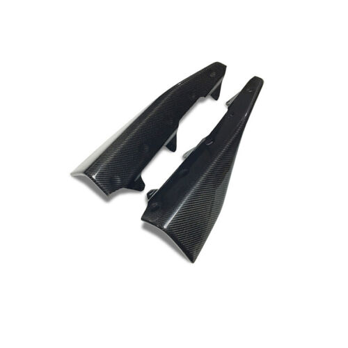 REAL CARBON For BMW F87 M2 16-2020 Side Skirt Extension Lip MP Splitters Fins A - Picture 6 of 6