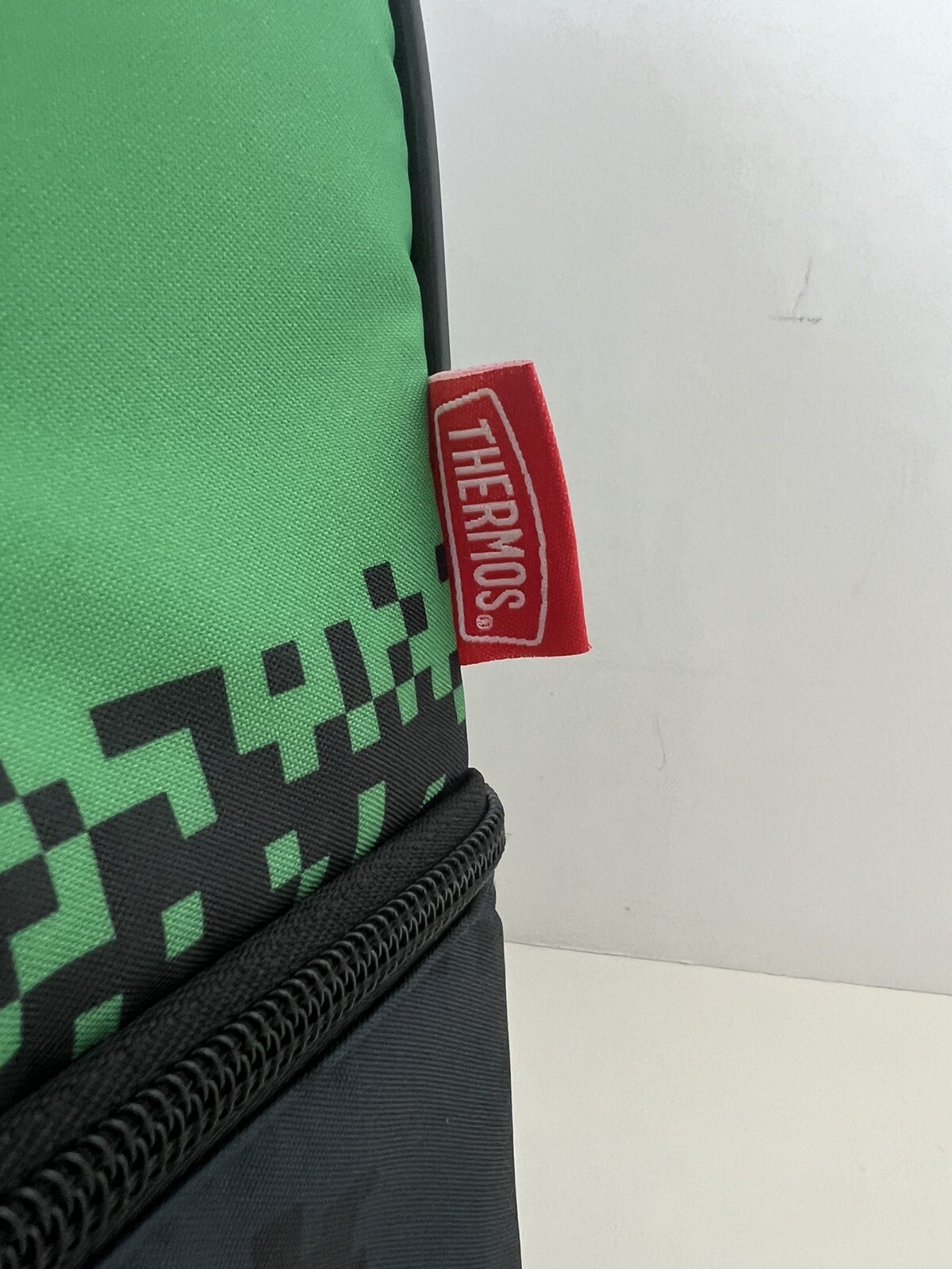 Minecraft Thermos Kids Insulated Dual Compartment Lunch Bag, New with Tags