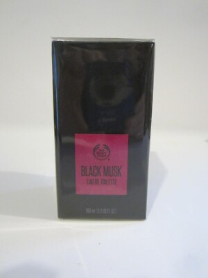 NEW The Body Shop BLACK MUSK EDT Large 100mls. 3.3 ozs. Original Version