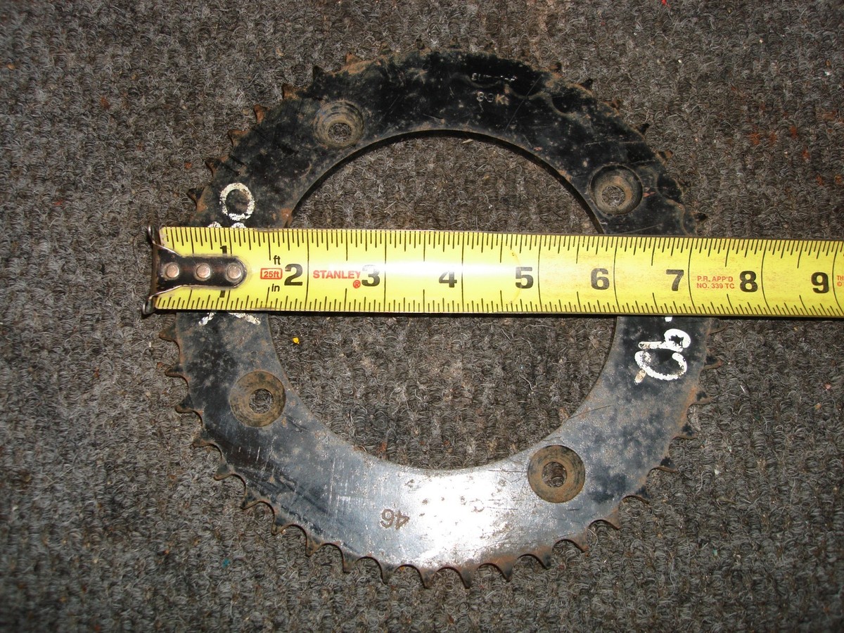YAMAHA NEW STEEL SUNSTAR 39K REAR DRIVE SPROCKET 46 TOOTH 1984