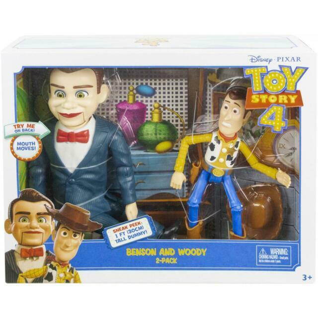 Disney GGJ89 Pixar Toy Story 4 Benson and Woody Figure Toys for