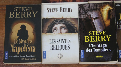 STEVE BERRY - LOT DE 9 LIVRES - LE CHERCHE MIDI/POCKET - De 2010 à 2021 - TBE - Foto 4 di 9