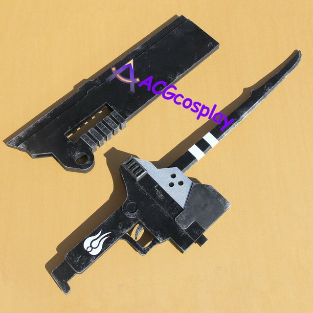 Rwby Blake Belladonna Gambol Shroud Cosplay Props Transformable Pvc Handwork For Sale Online Ebay