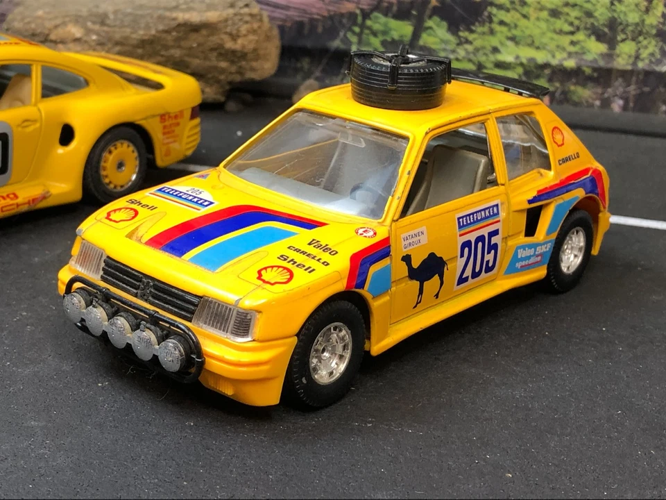 1:24 1:25 BURAGO Diecast PEUGEOT TURBO/LANCIA BETA MONTECARLO/PORSCHE 959 COMO ESTÁ Foto 2 de 4