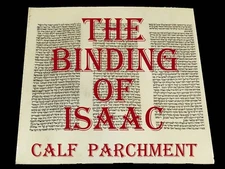 BEAUTIFUL TORAH BIBLE SCROLL SMALL MANUSCRIPT PAGE 100-150 years old from Italy.