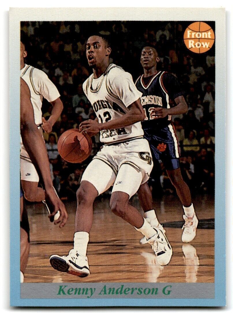 1991 92 Prima Fila Premier Kenny Anderson Giacche Gialle Georgia Tech #2