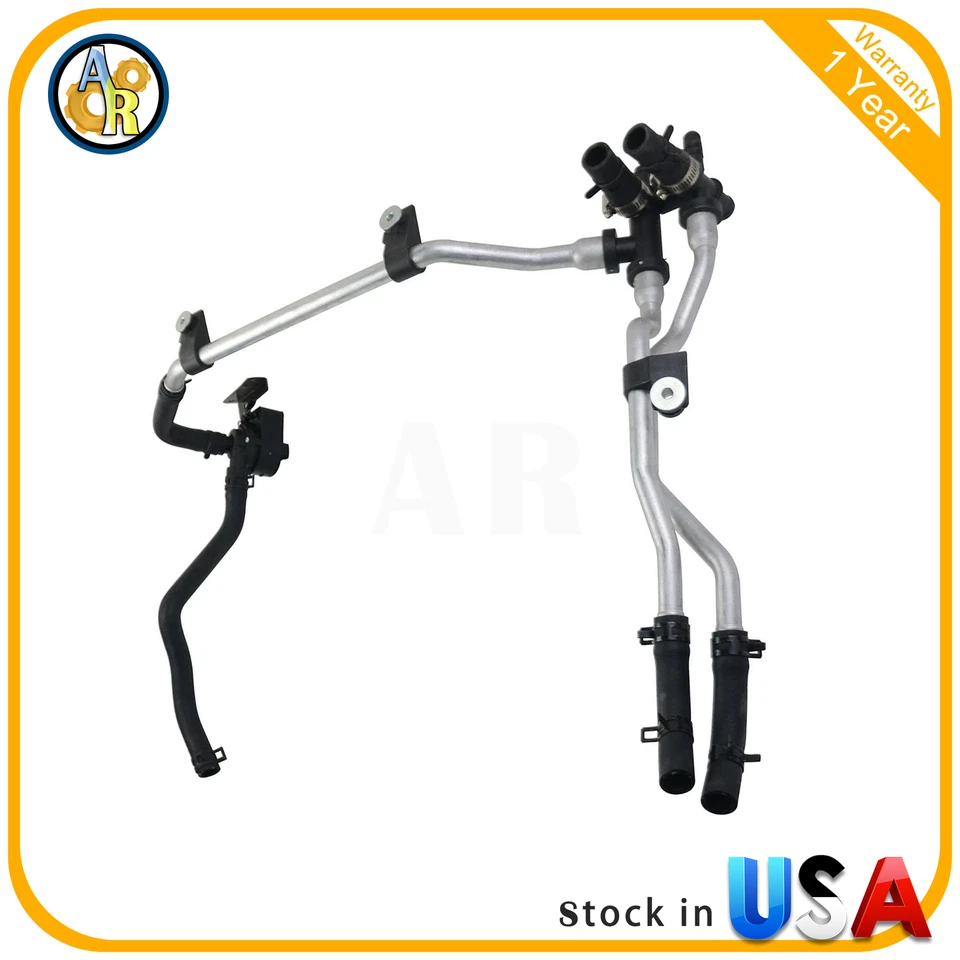 Conjunto de tubo de manguera de calefacción con válvula de mezcla para 05-12 Nissan Pathfinder 92408-ZL90B Foto 3 de 4