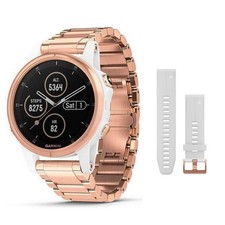 Garmin Fenix 5S Plus oro Rosa tono mujer smartwatch 010-01987-07 | Compra  online en eBay