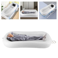 Medical Inflatable Bathtub+Electric Air Pump Foldable Bathtub Shower Bath Tub