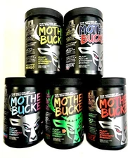 BUCKED UP MOTHER BUCKER PRE-WORKOUT Pump Focus Strength Pick Flavor Free Shipin