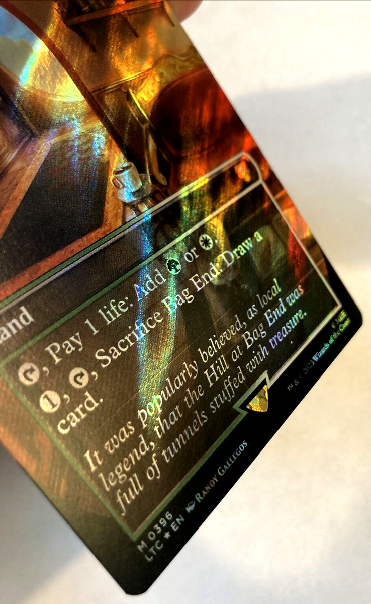 MTG Bag End SURGE FOIL Lord of the Rings Commander 396 LP - NM | eBay