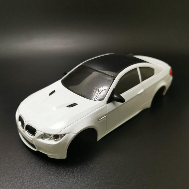 ABS BMW M3 Car Body Shell For 1/28 MINID RC Drift & Racing Cars – White, 102mm Wheelbase