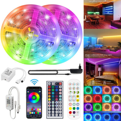 LED Band Streifen RGB Stripe Leiste 5050 Band Licht Leuchte Lichterkette 1m-30m