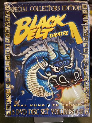 BLACK BELT THEATRE REAL KUNG FU SERIES 5 DVD Disc Set Vols 6-10 2003 Ground Zero