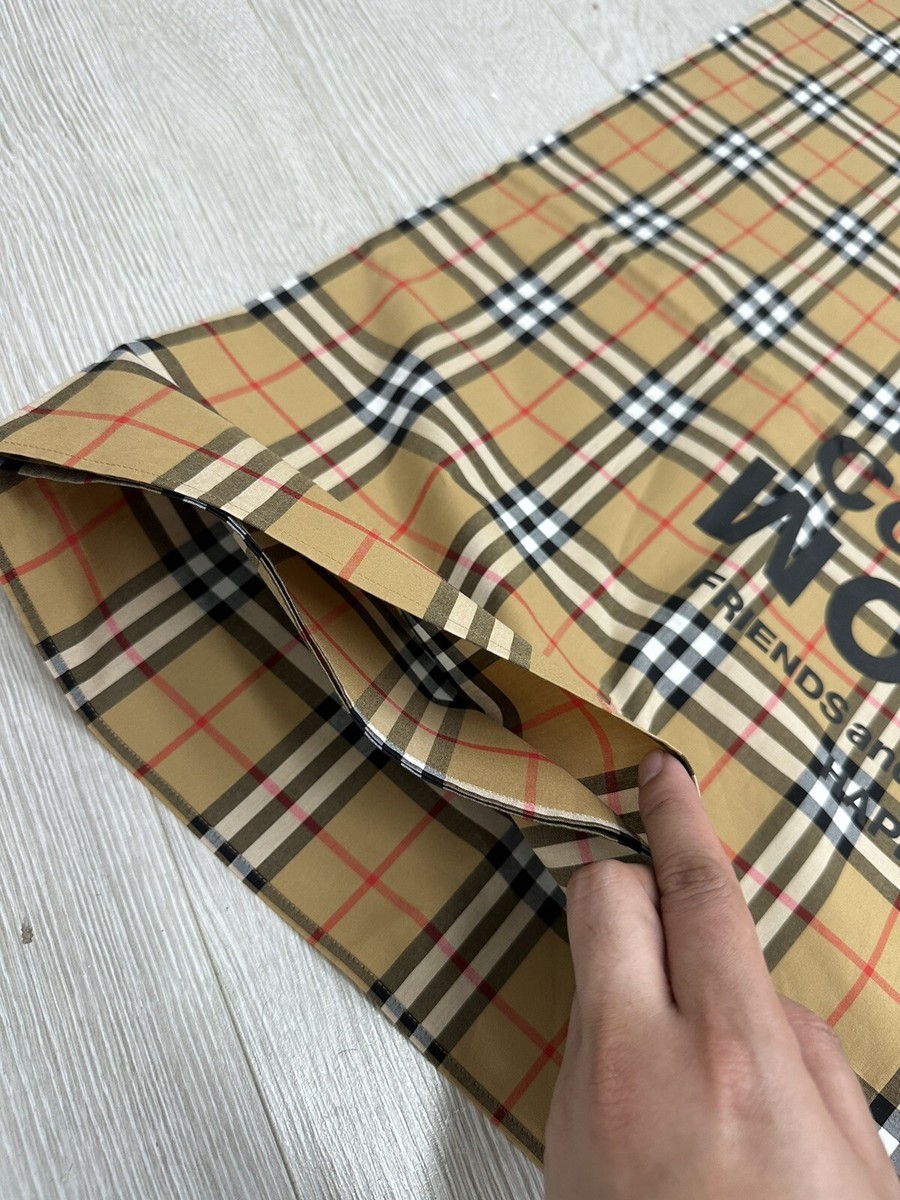 BURBERRY x Comme des Garçons 2018 Capsule Scarf | Brown | CDG