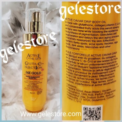 ACTIVE Caviar Glutathion & Vit. C. 24K GOLD serum 100ml x  1
