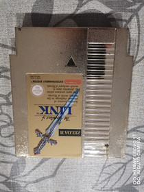 NES ZELDA II THE ADVENTURE OF LINK PAL A UKV 100% ORIGINAL GAME ONLY