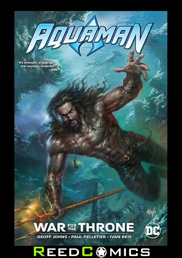 AQUAMAN WAR FOR THE THRONE GRAPHIC NOVEL (NEW EDITION) 144 Pages