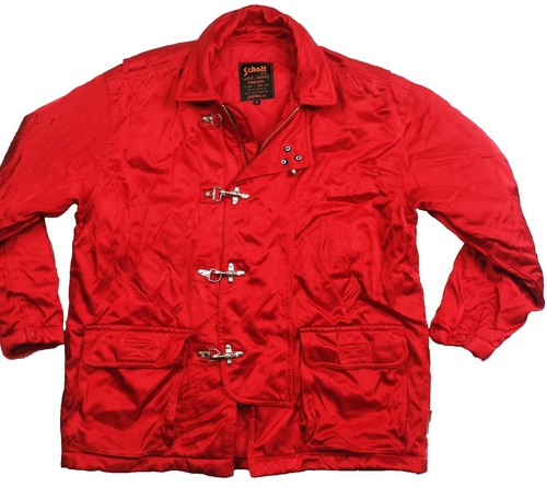 Schott Nylon Single Riders Jacket M Nylon Camel | eBay
