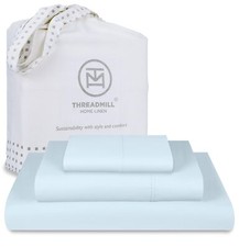 Threadmill 100 Cotton Sheets for Twin XL Size Bed - 600 Thread Count Twin XL...
