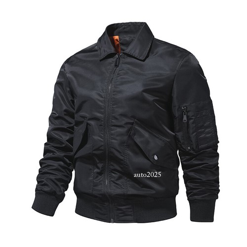 Herren Vintage Freizeit Flugjacke leichte Luft Militärjacke Freizeit taktischer Mantel - Bild 4 von 20