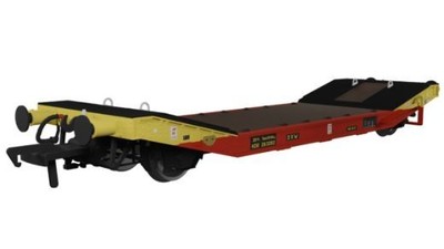 Rapido Trains 929010 Lowmac ZXW KDE263282 Satlink rot/gelb Spurweite OO